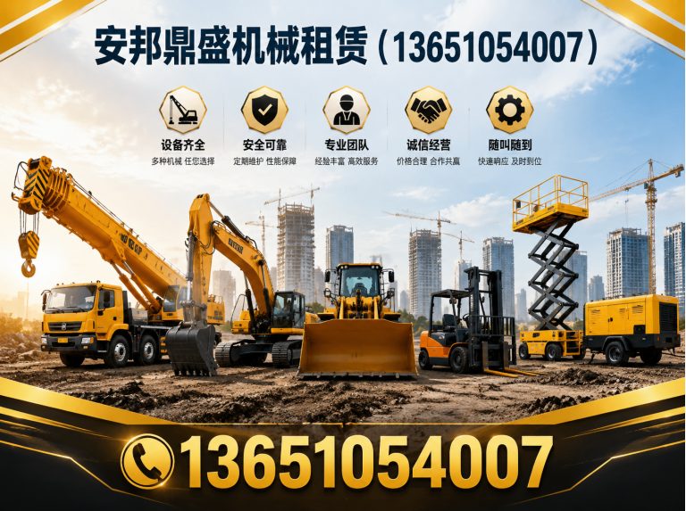 延庆区安邦鼎盛机械租赁展示图